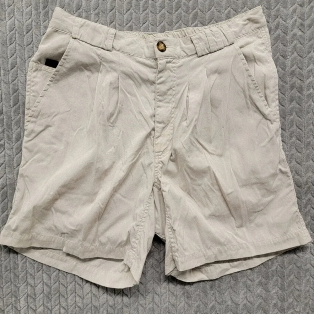Vintage The North‎ Face Nylon Shorts Hiking Outdoor Mens Size Medium Pleated